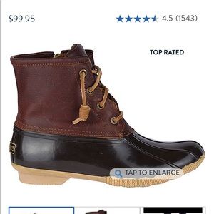 Sperry Duck Boots